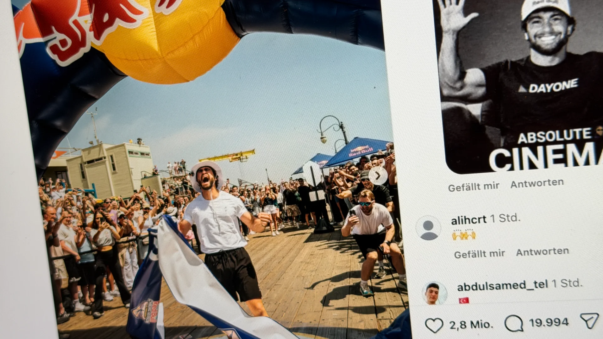 Screenshot: Arda Saatçi auf Instagram