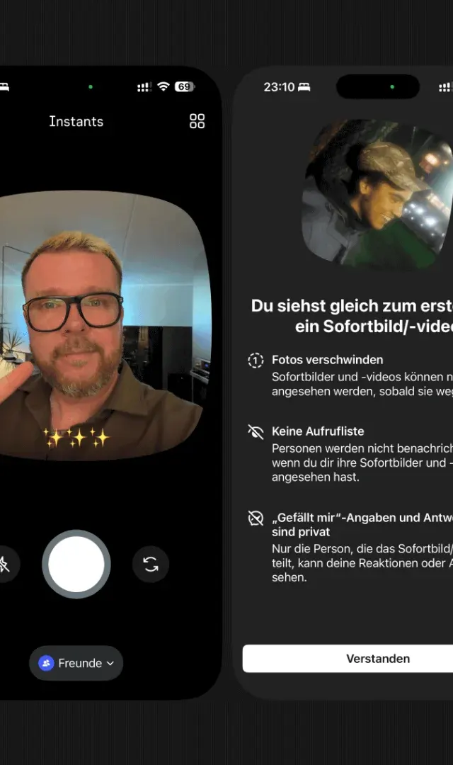 Instagram Instants ist da