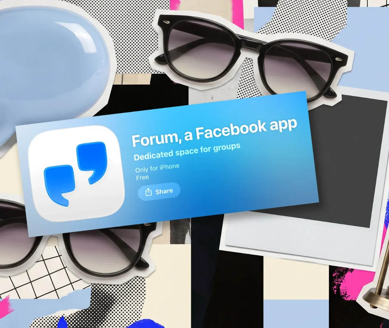 Forum, a Facebook app im App Store